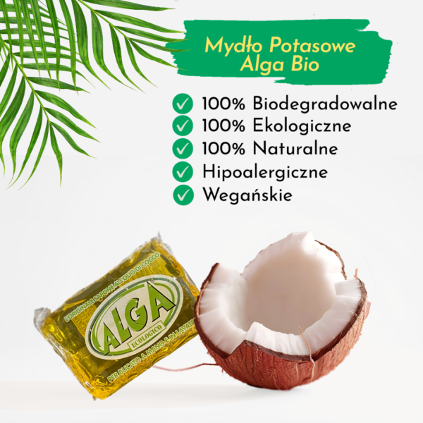 WIELOFUNKCYJNE EKOLOGICZNE MYDŁO ALGA BIO 400 G - obrazek 2